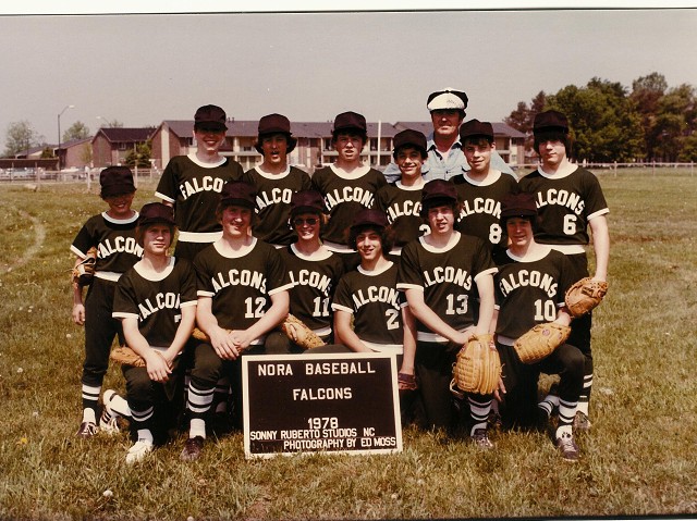 22 - Nora Little League Team 1978