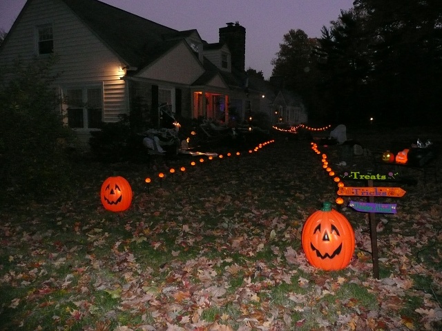 Lighted Path